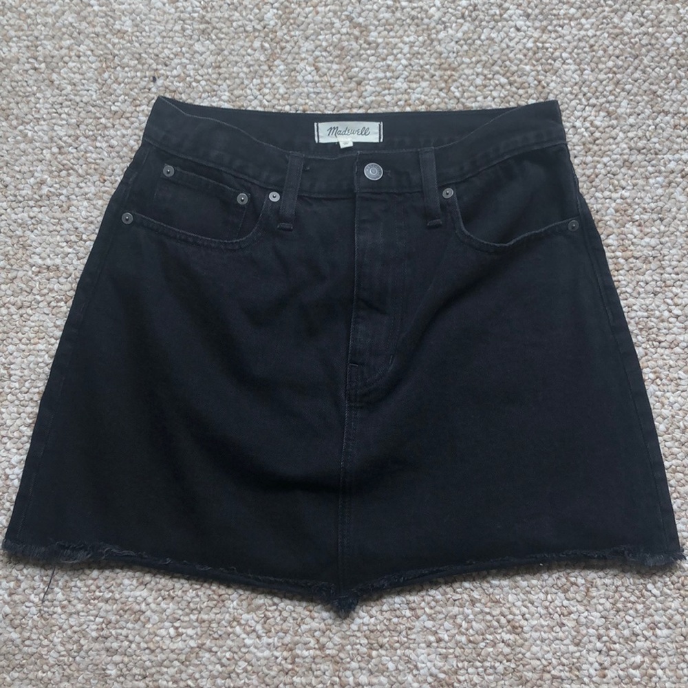 Black madewell denim skirt!!